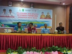 Dispar Kutim Gelar Pelatihan Tata Kelola Destinasi Pariwisata