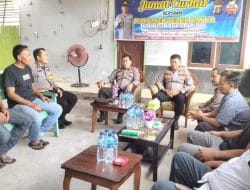 Polsek Teluk Bayur Gelar Jumat Curhat untuk Menampung Aspirasi Masyarakat