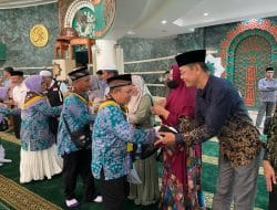 Hadiri Pelepasan Jemaah Haji Kabupaten Berau, H.Nurung Ucapkan, Semoga diberikan Keselamatan dan Kelancaran Serta Menjadi Haji Yang Mabrur