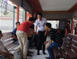 KAKANWIL KEMENKUMHAM KALIMANTAN TIMUR, MENYAPA WARGA BINAAN DAN PEMBESUK DI RUTAN TANJUNG REDEB