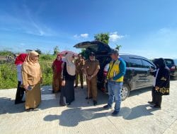 Upayakan Uraikan Kemacetan, Bupati Berau Kunjungi Pembangunan Dermaga Penyebrangan Alternatif Roda Dua