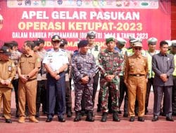 Apel gelar pasukan operasi ketupat 2023 pemda kutai timur