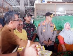 Sidak pasar jelang hari raya 1444 H