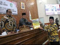Paripurna ke 11, Fraksi Golkar Minta Dinas PU dan Perkim Lebih Cekatan Dalam Hal Teknis