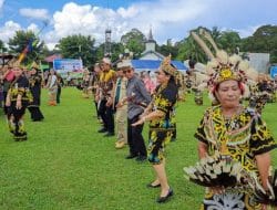 Bupati Ardiansyah Mengapresiasi Pesta Panen di Kecamatan Busang