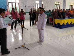 Bupati Ardiansyah Resmi Kukuhkan Rusmono Sebagai Camat Kaliorang