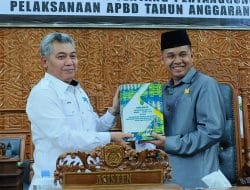 Ketua DPRD Kutim Hadiri Rapat Paripurna Ke 10
