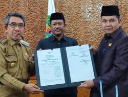 Rapat Paripurna ke 9, Raperda Tentang Pedoman Tata Kearsipan Disetujui