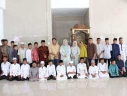 Asti Mazar Bulang Lakukan Kunker di Desa Suka Rahmat Kecamatan Teluk Pandan