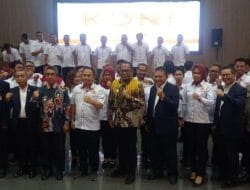 Bupati Kutim Hadiri Pelantikan Pengurus KONI Periode 2023-2027