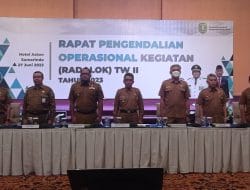 Pemkab Kutim Menggelar Rapat Pengendalian Operasional Kegiatan Triwulan II Tahun 2023