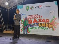 Penutupan Bazar UMKM, Bupati Ardiansyah Sampaikan Tujuan Kegiatan Bazar Diadakan