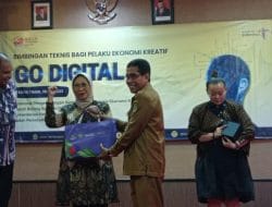 Puluhan Milenial Pelaku Usaha Ekraf Kutim Ikuti Bimtek Go Digital