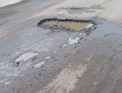 DPUPR Berau, Jalan Samburakat Menuju Sembakung di Diperbaiki