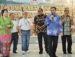 Wagub Kaltim dan Wabup Kutim Hadiri Nyelama Sakai Mubes ke IV LADK-KT dan KDK-KT