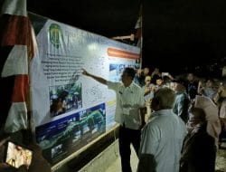 Gubernur Kaltim Tinjau Proyek Infrastruktur Strategis Wilayah Pantai Biduk-Biduk.