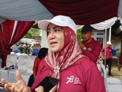 Anggota Komisi II DPRD Berau Sri Kumalasari, Ikut Meriahkan Pawai Budaya, Ini Ajang Silaturahmi