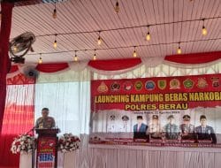 Launching Kampung Bebas Narkoba, Bupati Berau lakukan Langkah Tegas Perangi P4GN