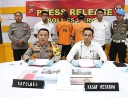 Polres Berau Ungkap Kasus Karhutla, 2 Pelaku Ditangkap