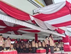 Upacara Peringatan Hari Pramuka ke-62 Bupati Pintah Kwartir Daerah Lebih Fokus Pada Pertumbuhan SDM