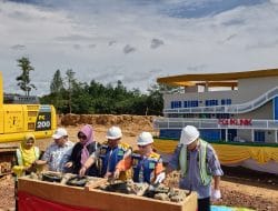 Peletakan Batu Pertama Pembangunan RSUD , Bupati Berau Harap Kualitas Layanan Kesehatan Bisa Meningkat.