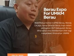 Berau Expo Diharapakan Seluruh UMKM Terlibat Maksimal