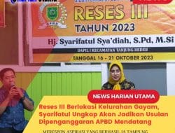 Reses III Berlokasi Kelurahan Gayam, Syarifatul Ungkap Akan Jadikan Usulan Dipenganggaran APBD Mendatang