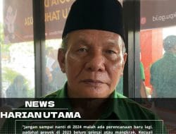 Sa’ga Minta Seluruh proyek Anggaran Tahun 2023 Segera Diselesaikan