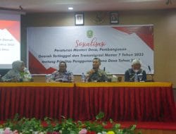 DPMDes Kutim Gelar Sosialisasi Permendes PDTT Nomor 7 Tahun 2023