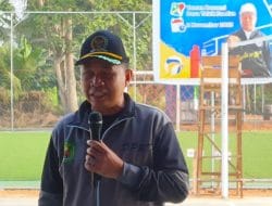 Ketua DPRD Kutim Resmikan Pembukaan Turnamen Volly Cup di Desa Teluk Pandan