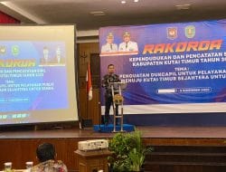 Tingkatkan Sinergi dan Harmonisasi, Disdukcapil Kutim Gelar Rapat Koordinasi