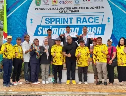 Kejuaraan Sprint Race Swimming Open 2023 Berakhir dengan Sukses di Kutai Timur