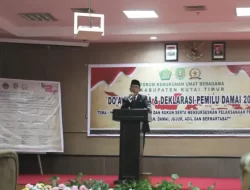Kukuhkan Pengurus FKUB Kutim, Bupati Ardiansyah Deklarasikan Pemilu Damai 2024