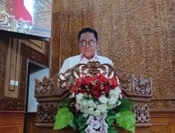 Adi Sutianto Sampaikan Pemandangan Umum Fraksi Golkar Terhadap RAPBD Kutim TA 2024
