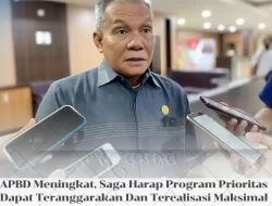 APBD Meningkat, Saga Harap Program Prioritas Dapat Teranggarakan Dan Terealisasi Maksimal