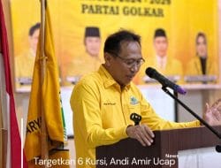 Targetkan 6 Kursi, Andi Amir Ucap Optimis Golkar Raih Unsur Pimpinan