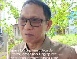 Upaya Dorong Minat Baca Dan Literasi, Ichsan Rapi Ungkap Perlu Pembenahan Program Baru Yang Inovatif