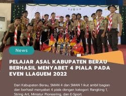 Pelajar Asal Kabupaten Berau Berhasil Menyabet 4 Piala Di Lomba Lintas Alam Gugus Depan UNMUl (LEAGUE 2023) .