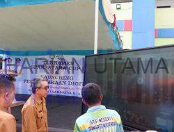 Bupati Kutai Timur Hadiri Peluncuran Perpustakaan Digital SMP Negeri 1 Sangatta Utara