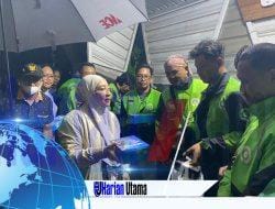 Bupati Berau Bagikan Makanan Sahur kepada Driver Gojek, Bangun Kebersamaan Di Bulan Ramadan