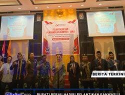 Bupati Berau Hadiri Pelantikan Panwaslu Kecamatan se-Kabupaten Berau, Pastikan Pemilu 2024 Berjalan Luber-Jurdil