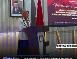 Bupati Berau Hadiri Pelantikan PPS Untuk Pemilihan Gubernur Dan Bupati 2024