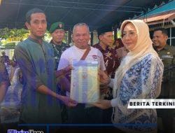 Bupati Berau Serahkan 60 Sertifikat Tanah PTSL untuk Warga Sambaliung