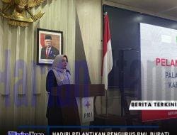 Hadiri Pelantikan Pengurus PMI, Bupati Berau Harap Para Pengurus Tingkatkan Profesionalitas