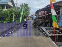 Jembatan Ulin Terpanjang di Kecamatan Muara Muntai segera Disemeninasi
