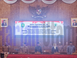DPRD Kutim Gelar Rapat Paripurna ke-28 Bahas Raperda Pertanggungjawaban APBD TA 2023
