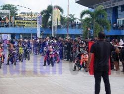 Wabup Kasmidi Resmi Tutup Balap Motor Kejurprov Kaltim Seri Ketiga