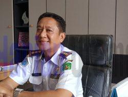 Dishub Kutim Pasang Rambu di Jalan Ring Road Sangatta Utara