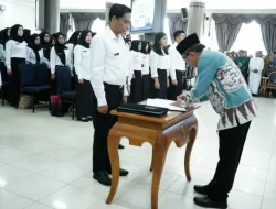 Bupati Kutai Timur Lantik 1.017 PPPK di GSG Bukit Pelangi