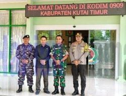 Ketua DPRD Kutim Sambut Kunker Danrem 091/ASN di Kodim 0909 Kutim